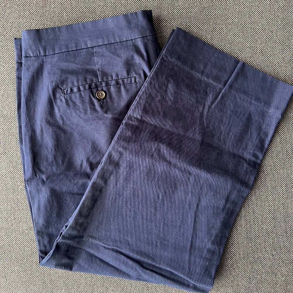 J. Crew Navy Blue Trousers